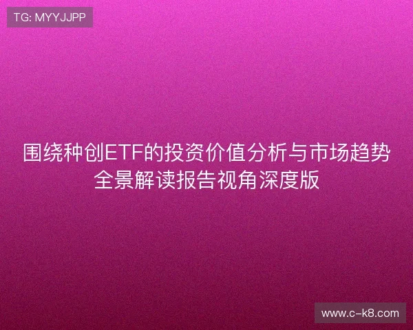 围绕种创ETF的投资价值分析与市场趋势全景解读报告视角深度版